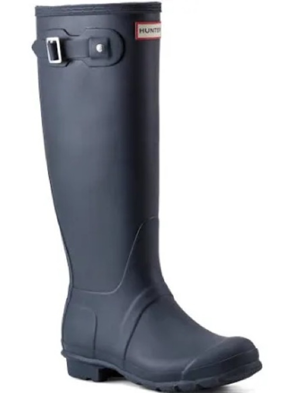 Hunter Tall Rain Boot in Black (Unisex) 8M/9F